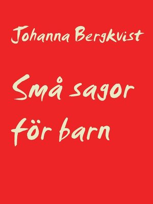 cover image of Små sagor för barn